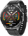 Smartwatch GlacierX Vital, ekran 1.43" AMOLED, matje ECG dhe sheqerit në gjak, i zi