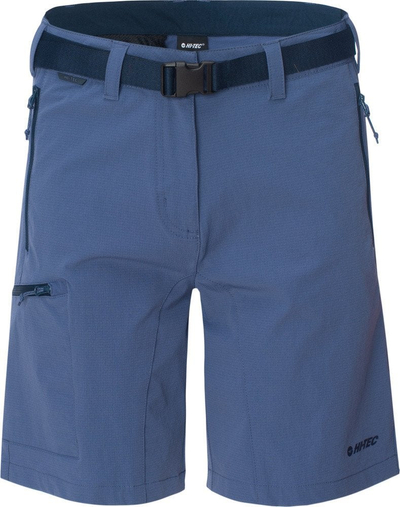 Shorce femrash Everett LADY JANSE 1/2, trekking, rezistente ndaj ujit, gri