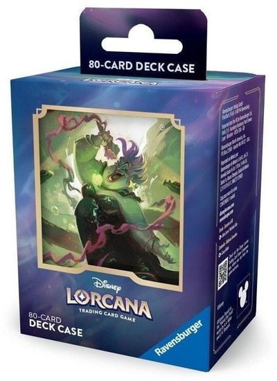 Kuti letrash lojrash Ravensburger Disney Lorcana Ursula, 80 letra, Archazia's Island, shumëngjyrëshe