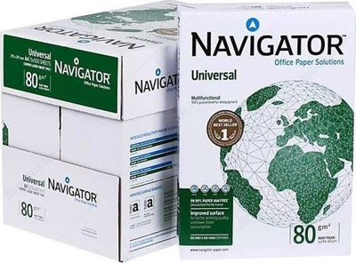 Letër printimi Navigator Universal A4, 80g, 2500 fletë