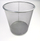 Kosh mbeturinash Okko Meshy Round Bin 16L, 16L, argjendi