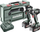 Set veglash pa kabllo Metabo Combo Set 2.9.3 18V, 2 bateri, jeshile