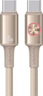 Kabllo USB Usams Huan Series SJ752, USB C në USB C, 1.2m, 60W, titanium