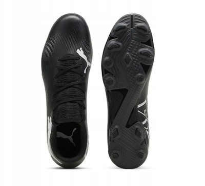 Këpucë futbolli Puma Future 7 Play FG, për fushë të thatë, të zeza