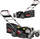 Makineri benzine për kositje NAX 5000S, motor 190cc, gjerësi kositjeje 56cm, e zezë