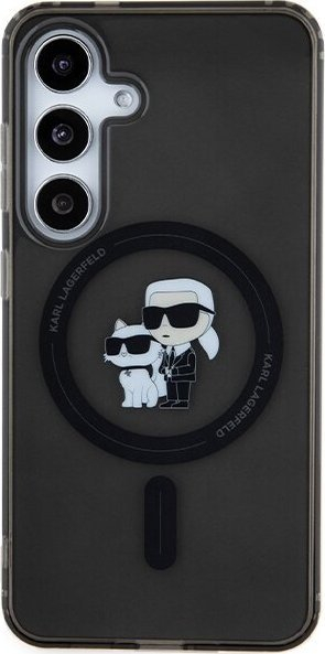 Mbulesë telefoni Karl Lagerfeld IML KarlChoupette MagSafe, për Samsung Galaxy S24, e zezë