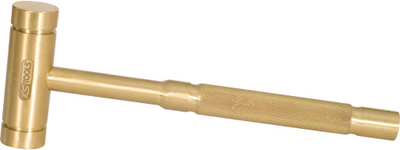 Çekiç bronzi KS Tools 140.2082, 260mm, me dorezë që s’të rrëshqet nga dora, ngjyrë bronzi