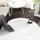 Tapet Strado Round Rug Rabbit, 120x120 cm, antirrëshqitës, i bardhë
