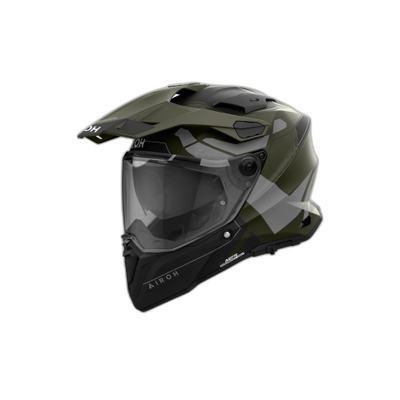 Helmetë integrale Airoh Commander 2 Reveal, sistem ventilimi avancuar, vizor antifog, e zezë