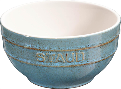 Set tasa qeramike STAUB, 4 copë, të rrumbullakët, shumëngjyrëshe
