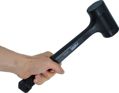 Çekiç pa rikthim AWTools AW32256, 900g, diametër 53.5mm, i zi