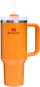 Gotë termike Stanley Quencher H2.O FlowState, 1180ml, çelik inox, portokalli