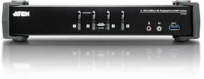 KVM switch Aten CS1924, 4 porta DisplayPort, USB 3.0, i zi