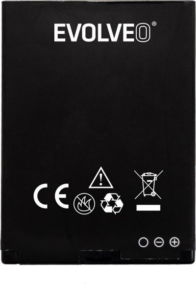 Bateri telefoni EVOLVEO EP-400, 700 mAh, Li-Ion, e zezë