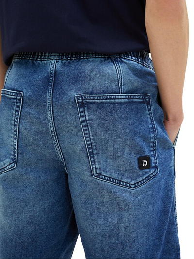 Pantallona të shkurtë Tom Tailor Loose Fit, të kaltër