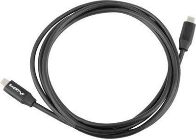 Kabllo Lanberg USB-C 2.0, M / M, 1m, e zezë
