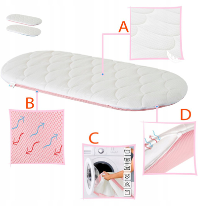 Mbajtëse bebe Elior CAMINAR MADRAS CAMROZ1, ergonomike, rozë