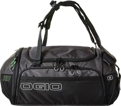 Çantë sportive OGIO Endurance 7.0, duffel, me rrip shpatulle, gri e zezë