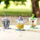 Set enësh për kalamaj Leonardo Adventure, gotë 215 ml, 3 copa, me figura deti