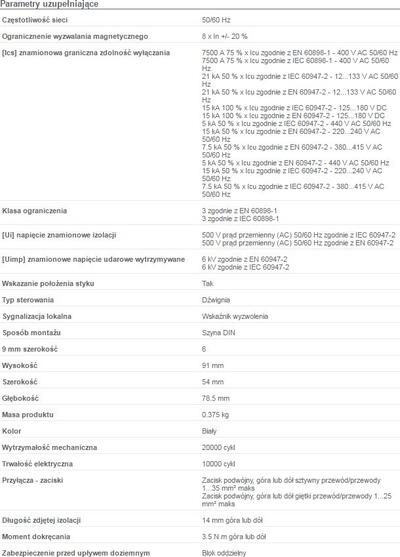 Ndërprerës automatik Schneider Electric iC60H A9F07350, 3P, 50A, karakteristikë C