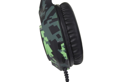 Kufje Surefire Skirmish, për gaming, jeshile