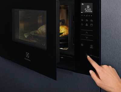Furrë me mikrovalë Electrolux KMFE172TEX, 17L, 700W, inox