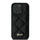 Këllëf telefoni Guess Quilted Metal Logo për iPhone 16 Pro Max, 6.9", i zi