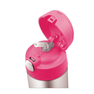 Gotë termike Thermos FUNtainer, rozë-argjend 470 ml