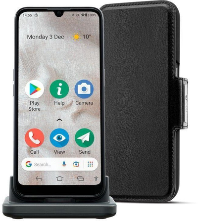 Телефон Доро 8100 Плус, 32GB, 6.1\", 4G, црн