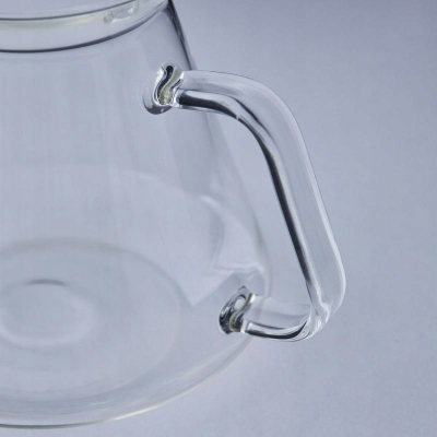 Enë kafje prej qelqi Origami Coffee Server, 710ml, rezistente ndaj nxehtësisë, transparente
