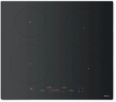 Pllakë induksioni Elica PRIMIS 604 RAW Matte, 4 zona, kontroll me prekje, e zezë mat
