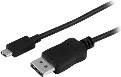 Kabllo USB-C StarTech DisplayPort (CDP2DPMM1MB), 1m, e zezë