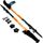Shkopinj trekking Spokey Zion 926808, alumini, Alu Click Lock, 105–135 cm, portokalli blu