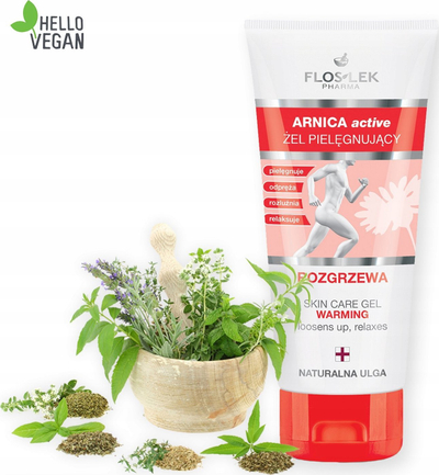 Крем за тело FlosLek Pharma Arnica Active, со загревачки ефект, 100 ml