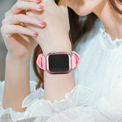 Rrip për orë të mençur 4Wrist Apple Watch - 42/44 mm, rozë