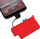 Power bank Veho Pebble Pokket, 1000mAh, USB C, i kuq