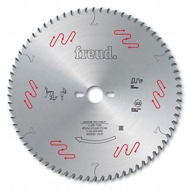 Teh rrethor Freud PRECISE, 500mm, 30mm, për dru dhe kompensatë