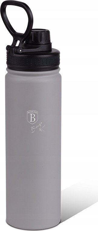 Shishe sportive BerlingerHaus Aspen Collection, 0.54L, çelik inox, gri mat