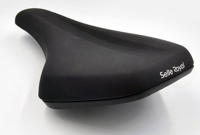 Shalë biçiklete Selle Royal Lookin Vivo Ergo Athletic, 160 mm, ergonomike, e zezë
