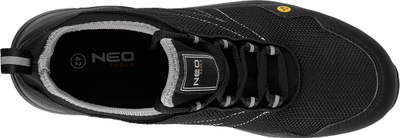 Këpucë pune NEO TOOLS S1P SRC, majë kompozite, taban Kevlar, ESD, të zeza