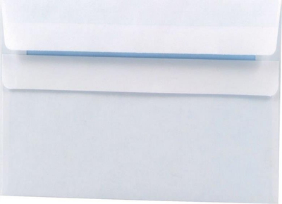 Zarfe letre NC Envelopes C6, 80 g/m², 50 copë, të bardha