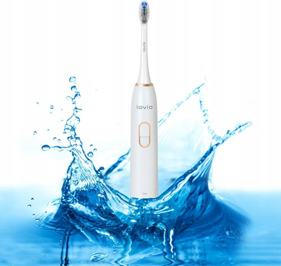 Furçë dhëmbësh elektrike Lovio SonicProtect PRO, sonike, IPX8, e bardhë