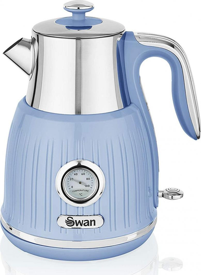 Ibrik uji Swan Retro Jug SK31040BLN, 3000 W, i kaltër 