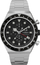 Orë burrash Timex Q Timex 3 Time Zone Chronograph, kuarc, 40mm, e zezë