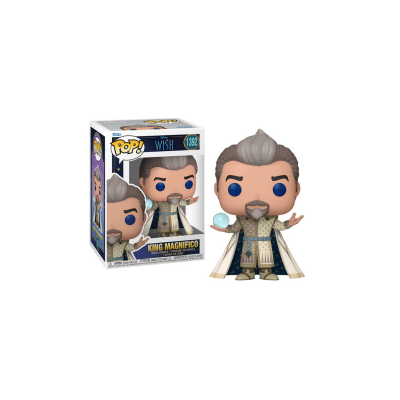 Figurë koleksionuese Funko POP Disney Wish King Magnifico, vinil, për vitrinë, shumëngjyrëshe