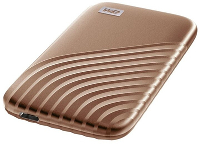 Disk i jashtëm Western Digital My Passport -  2TB, i artë
