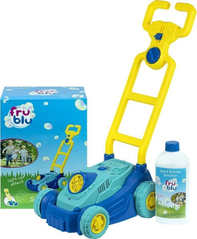 Lodër Fru Blu kositëse bari me flluska, 0.4L lëng, shumëngjyrëshe