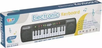 Tastierë elektronike lodër MEGA CREATIVE Q-336E, 24 taste, 36 cm, shumëngjyrëshe