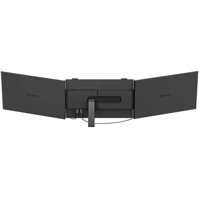 Monitor portativ Blackview, 14", Full HD, tri screen, USB C HDMI, i zi