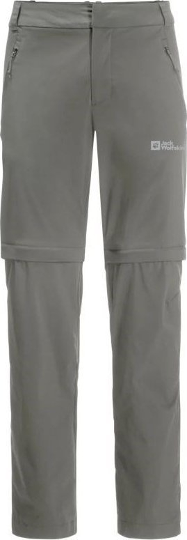 Pantallona për jashtë Jack Wolfskin Glastal, thahen shpejt, Regular Fit, gri
